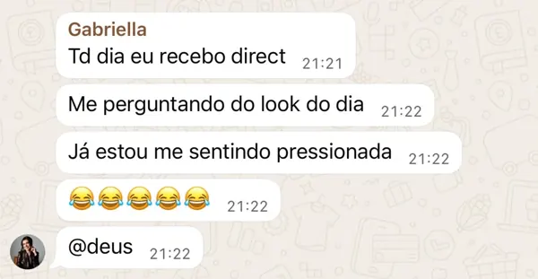 Depoimento de cliente sobre a experiência com o styling